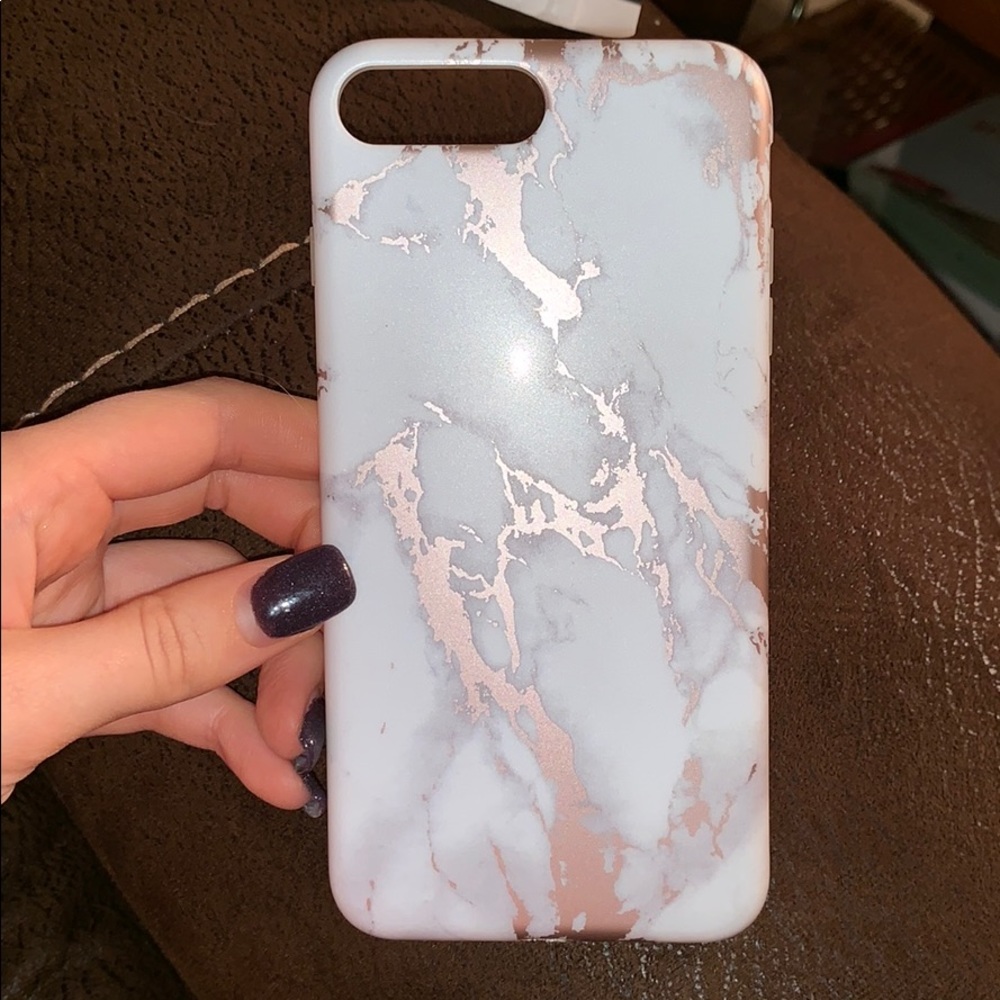 SOLD Rose Gold Marble iPhone Case